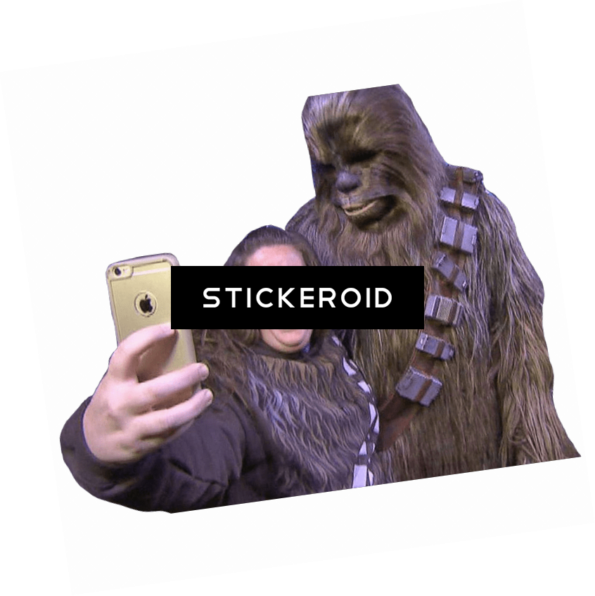 Candace Payne Chewbacca Mom Selfie - Chewbacca (846x847), Png Download