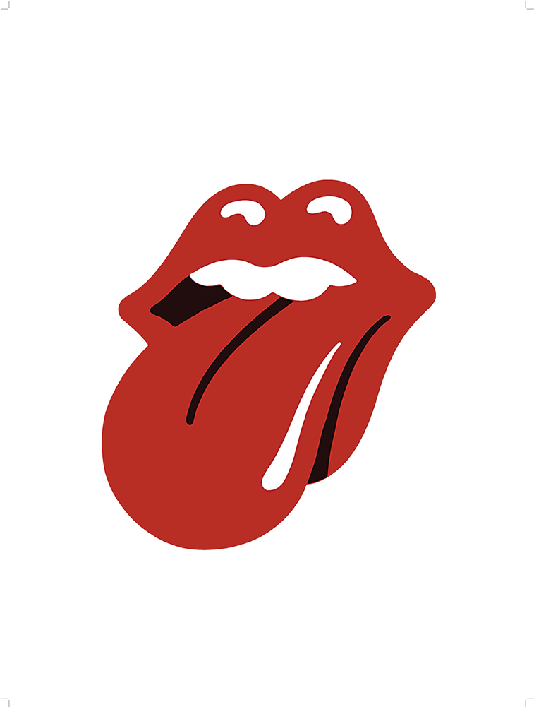 Double Tap To Zoom - Rolling Stones Logo (1000x1000), Png Download