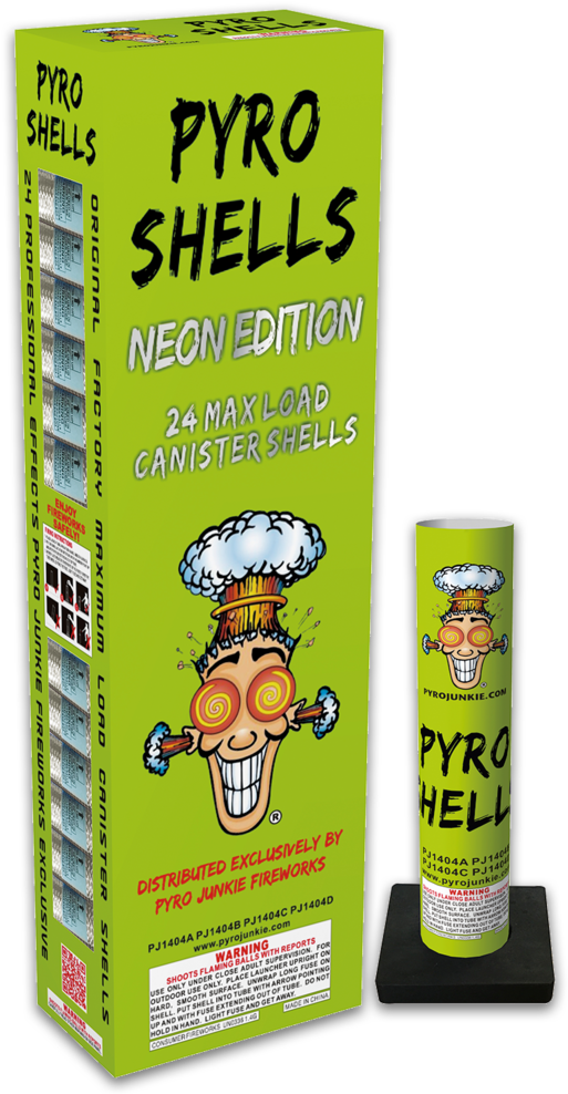 Neon Shells (1000x1000), Png Download