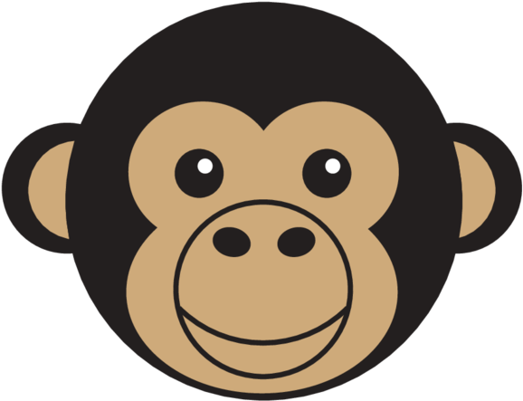 Animaru Chimpanzee (800x800), Png Download