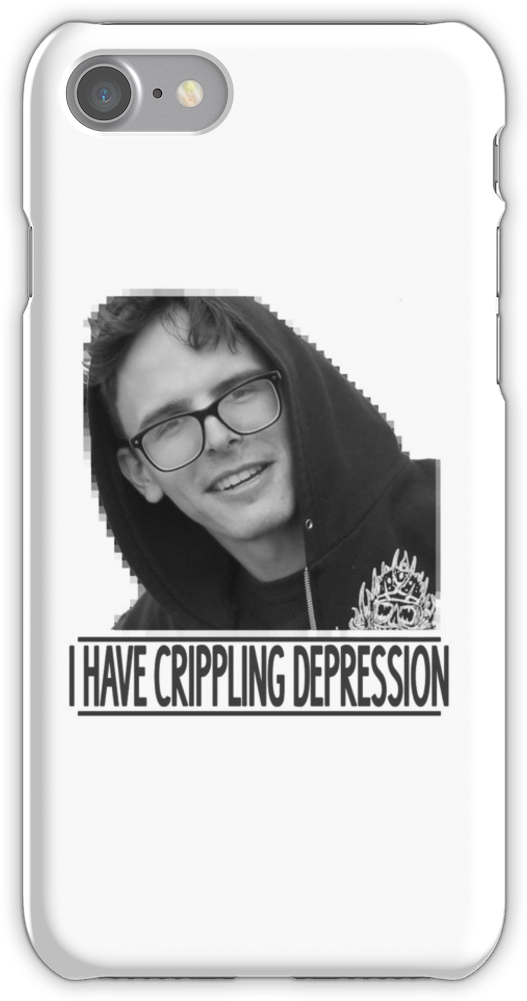 I Have Crippling Depression (750x1000), Png Download