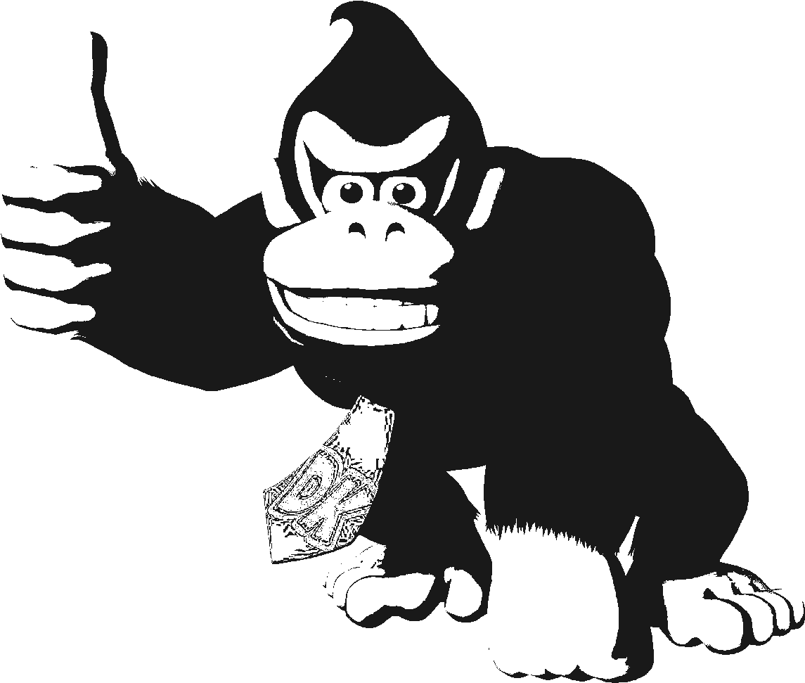 Ikr - Donkey Kong Human Lips (1280x1066), Png Download