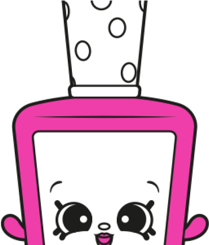 Nail Polish Clipart Shopkins - Patty Polish Shopkin (640x480), Png Download