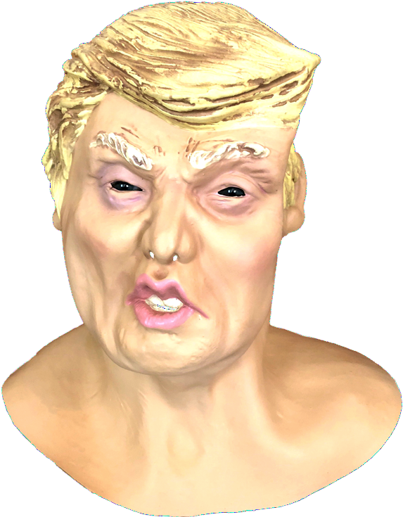 Trump Look Alike Latex Mask (807x807), Png Download