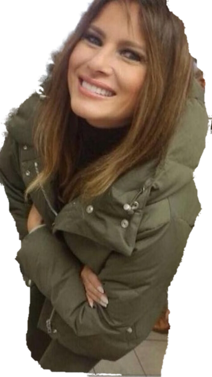 Post - Melania Trump (425x754), Png Download