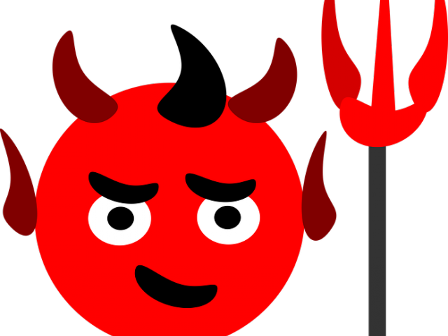 Devil Clipart Scary - Satan (640x480), Png Download