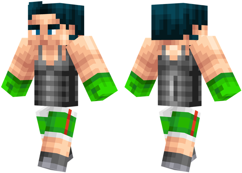 Little Mac - Minecraft Little Mac Skin (804x576), Png Download