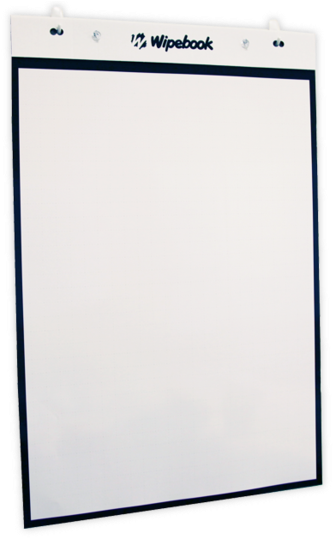 Wipebook Flipchart - Flipchart Transparent (600x538), Png Download