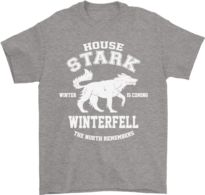 Game Of Thrones House Stark Winterfell The North Remembers - House Stark Of Winterfell Winter Is Coming (1000x1000), Png Download