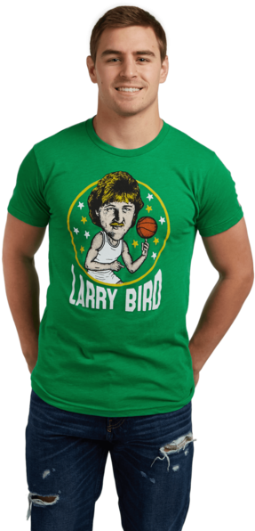 Larry Bird - Owen Matthews (600x600), Png Download