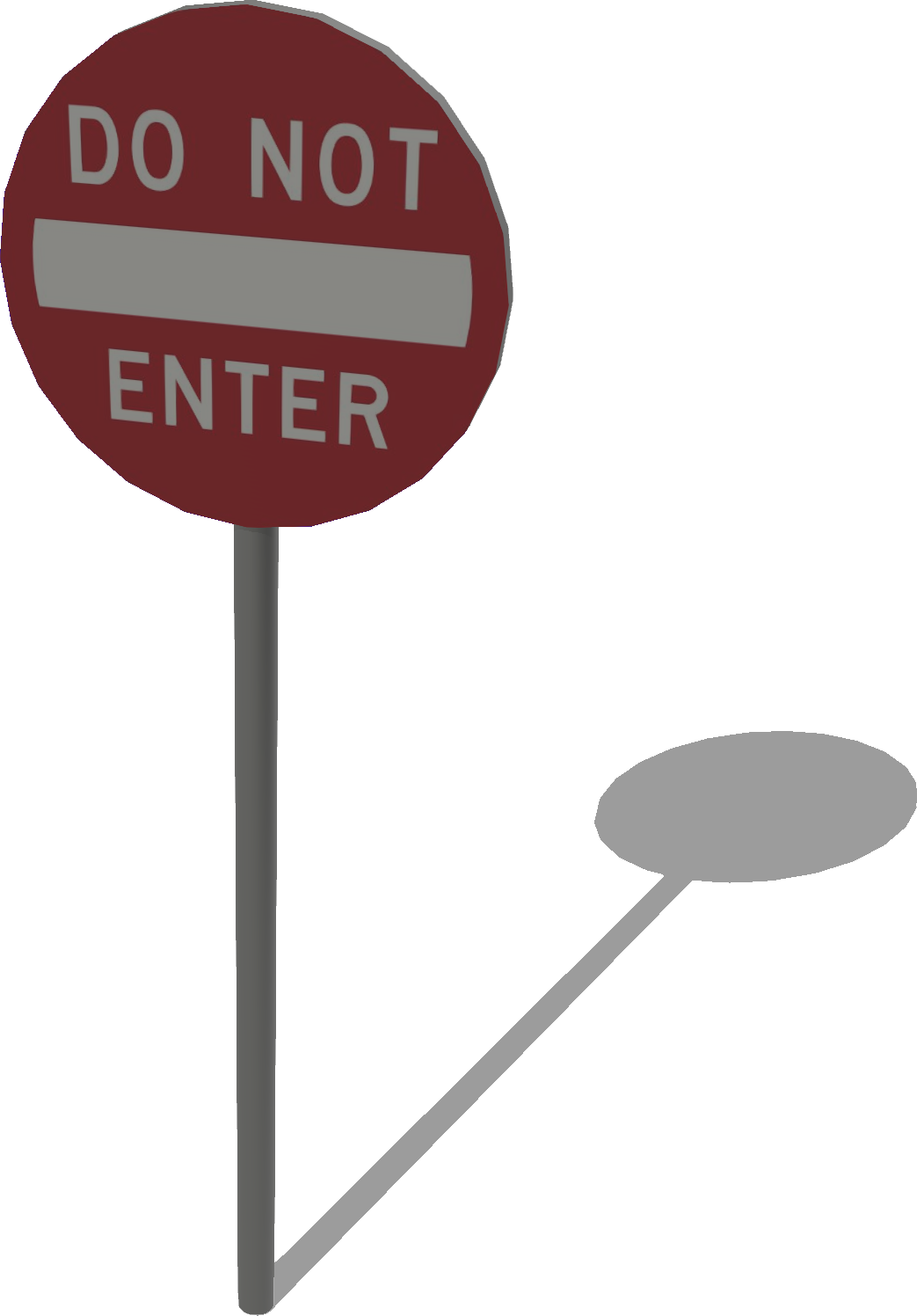 Ordersign - Not Enter Sign (1043x1496), Png Download