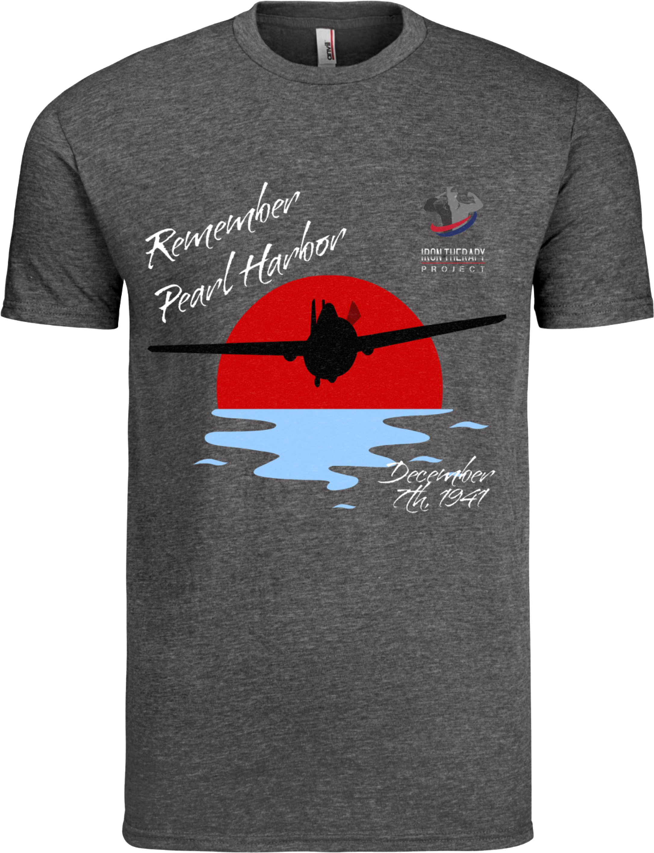 Pearl Harbor Day 5k Virtual Race - T-shirt (3000x3000), Png Download