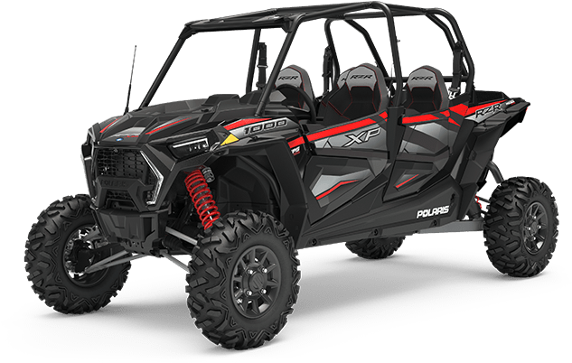 Rzr Xp 4 1000 Ride Command Black Pearl - Polaris Rzr 1000 4 Seater (768x432), Png Download
