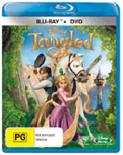 Disney Tangled (2011) Dvd (1200x1200), Png Download