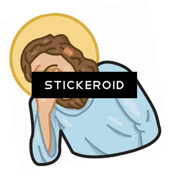 Jesus Facepalm Gesture Reaction Иссус Лицоладонь Лобхлоп - Duke Nukem Forever Box Art (577x578), Png Download