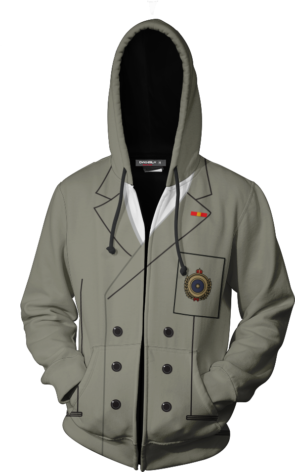 Hover To Zoom - Ac Dc Zip Hoodie (1024x1024), Png Download