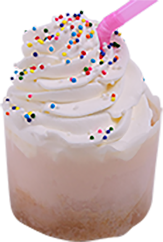 Pretty In Pink - Whipped Cream Sprinkles Png (600x788), Png Download