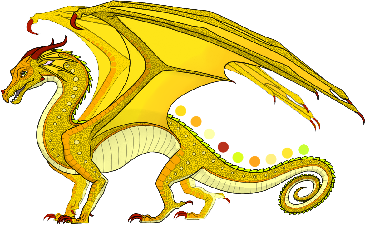 Banana Is A Rainwing With An Unknown Gender And Description (1184x739), Png Download