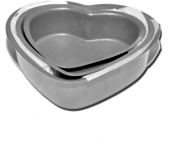 Nonstick Piemould Heartshape Png - Product (600x600), Png Download