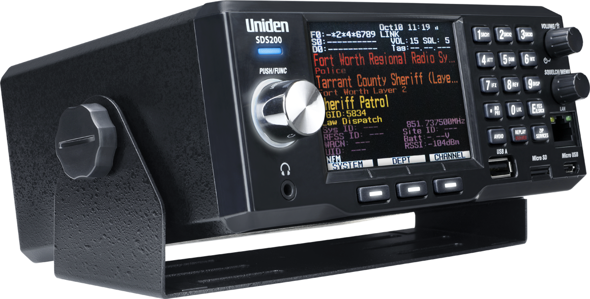 Introducing The Sds200, Uniden's Latest And Most Advanced - Radio Scanner (1200x608), Png Download