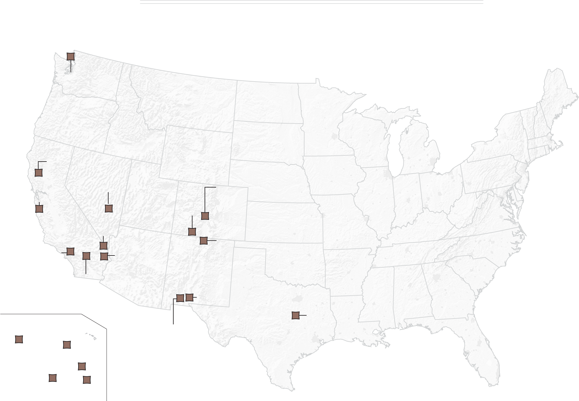 Obama Established National Monuments - United States Of America (2000x1416), Png Download