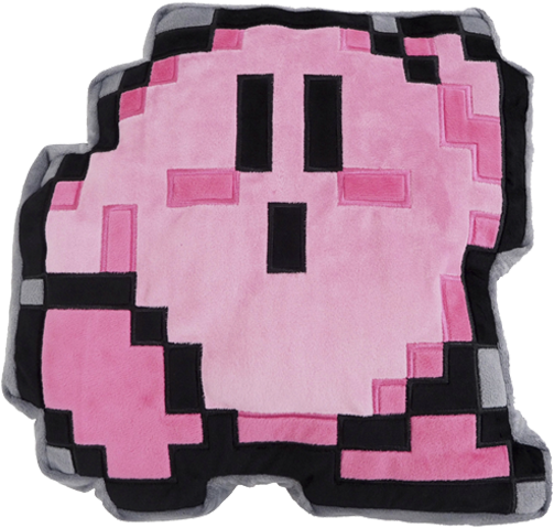 Little Buddy - Kirby - Cushion - Kirby - 8 Bit - Kirby Plush (640x480), Png Download