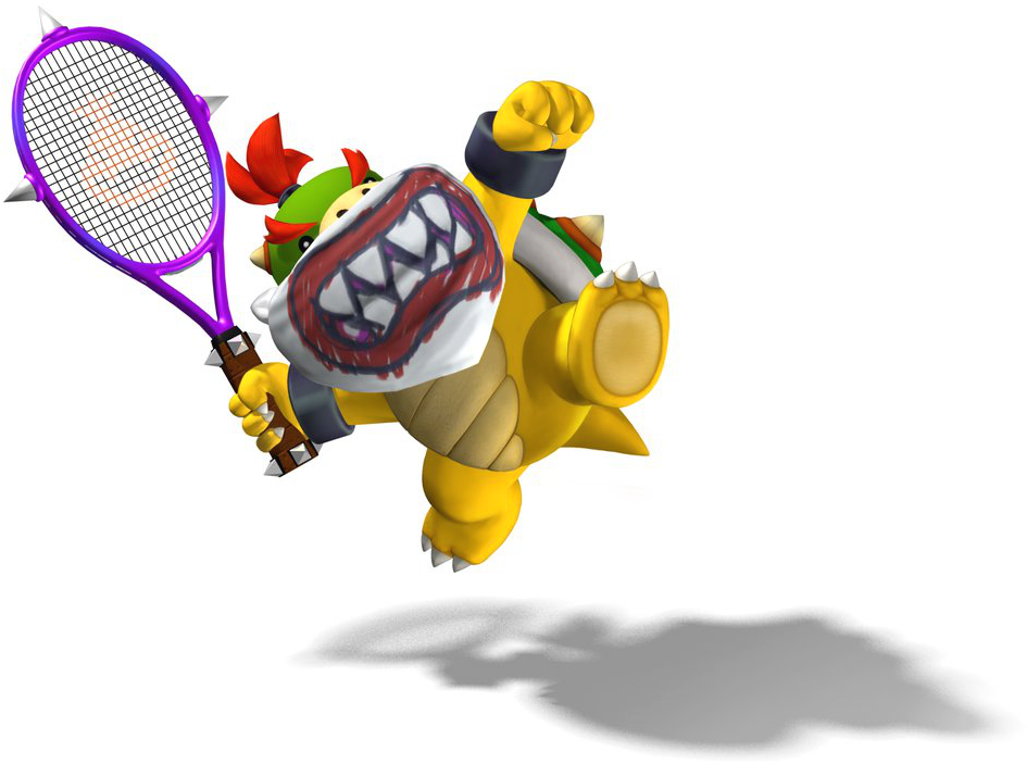 Mario Tennis Bowser Jr (959x719), Png Download