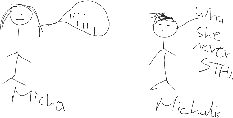Ahahaaha Micha Iiiiiiiii - Sketch (880x484), Png Download