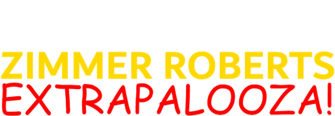 Zimmer Roberts Extrapalooza Logo With Disney Logo - Top Exercise Animal Throw Blanket (1215x430), Png Download