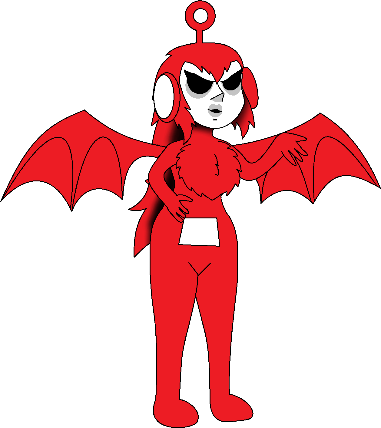 Terrortubby Mistress - Cartoon (1320x1458), Png Download