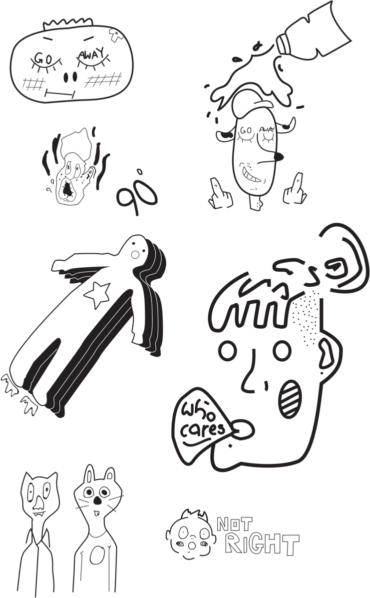 Doodles (750x1196), Png Download