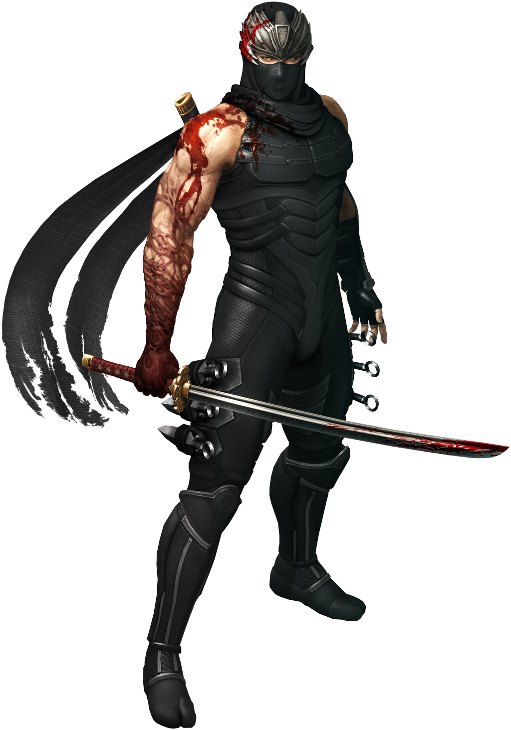 Ryu Hayabusa - Ninja Gaiden 3 Ryu Hayabusa (1095x1500), Png Download