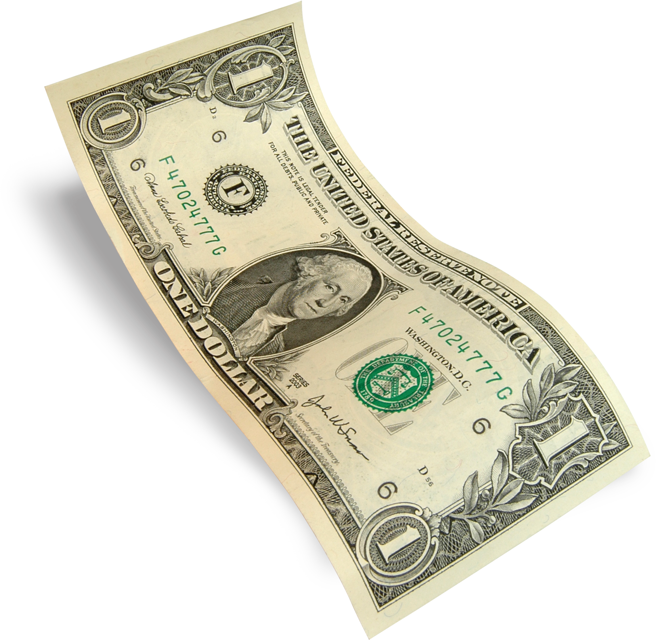 Miney Clip Gangster Png Transparent Library - United States Dollar Пнг (2480x3508), Png Download
