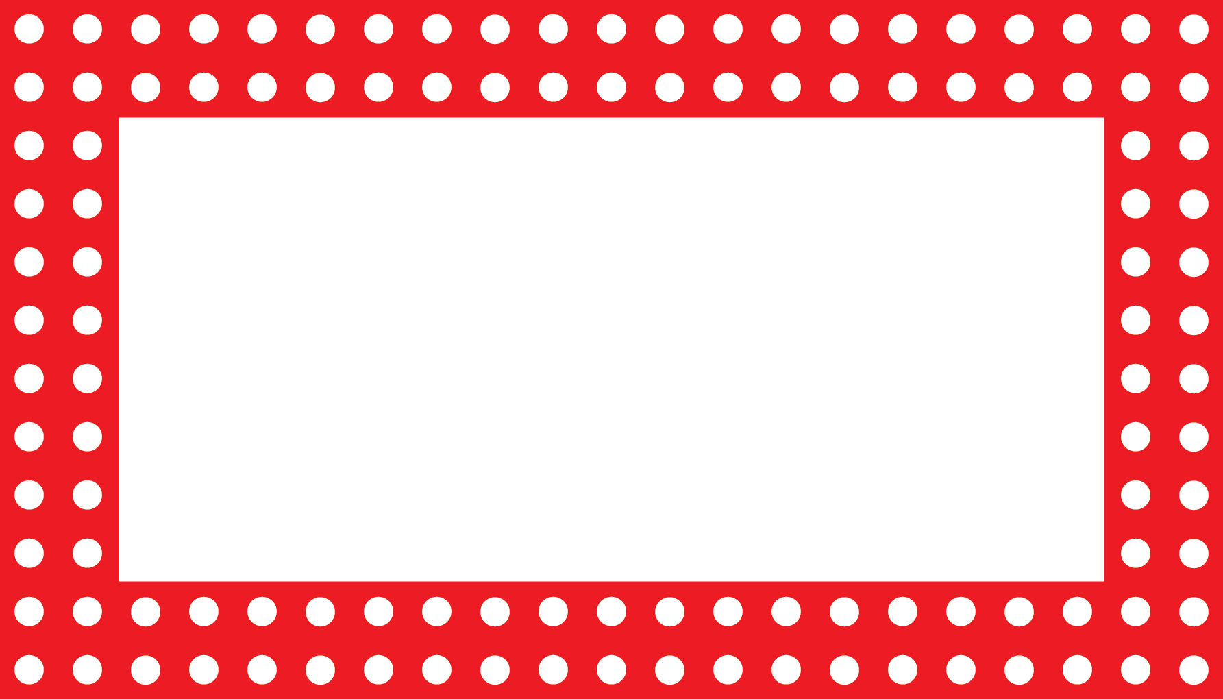 Red Dots - Red Dot Frame (1785x1020), Png Download