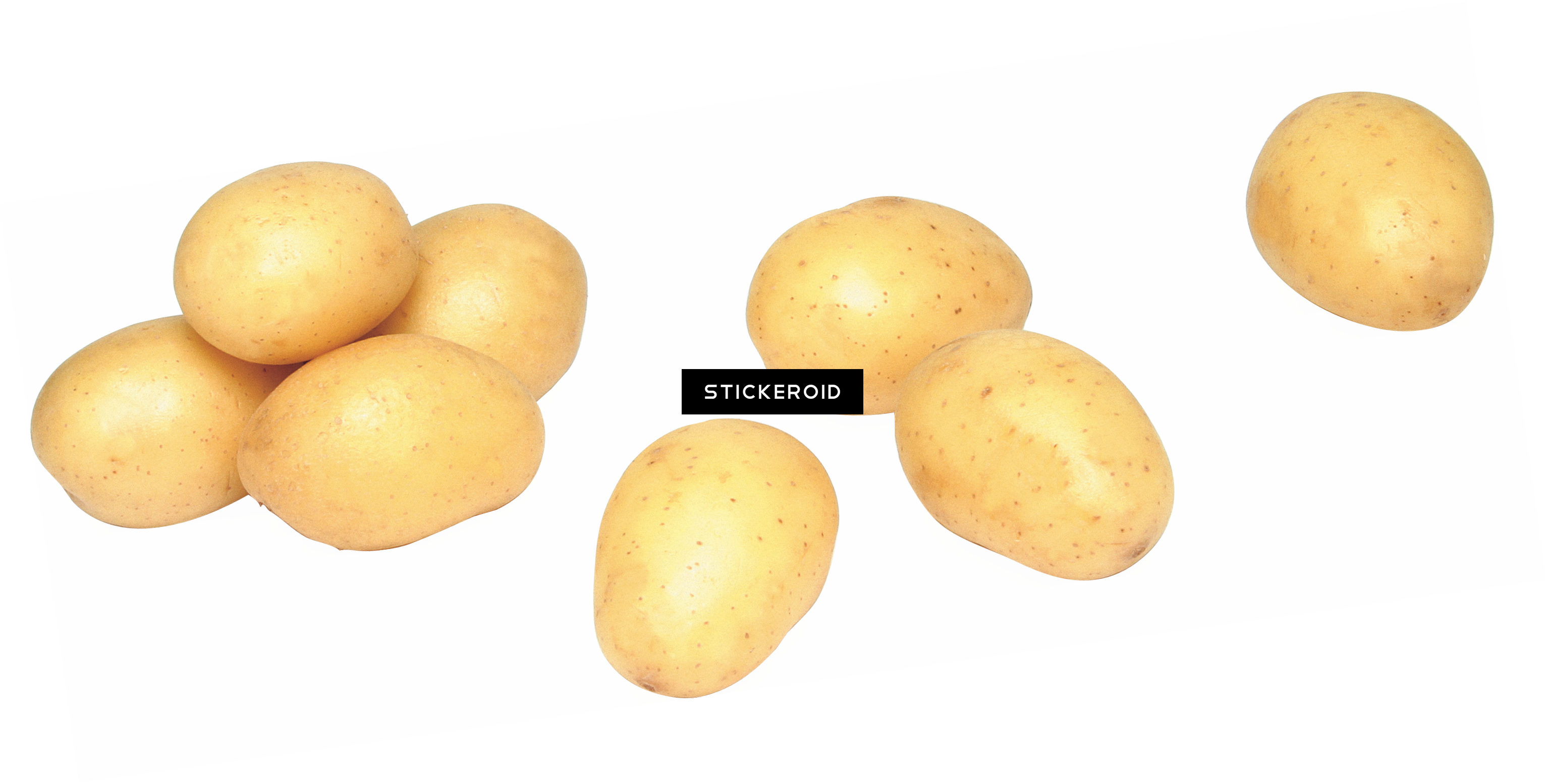 Potato S (3062x1555), Png Download