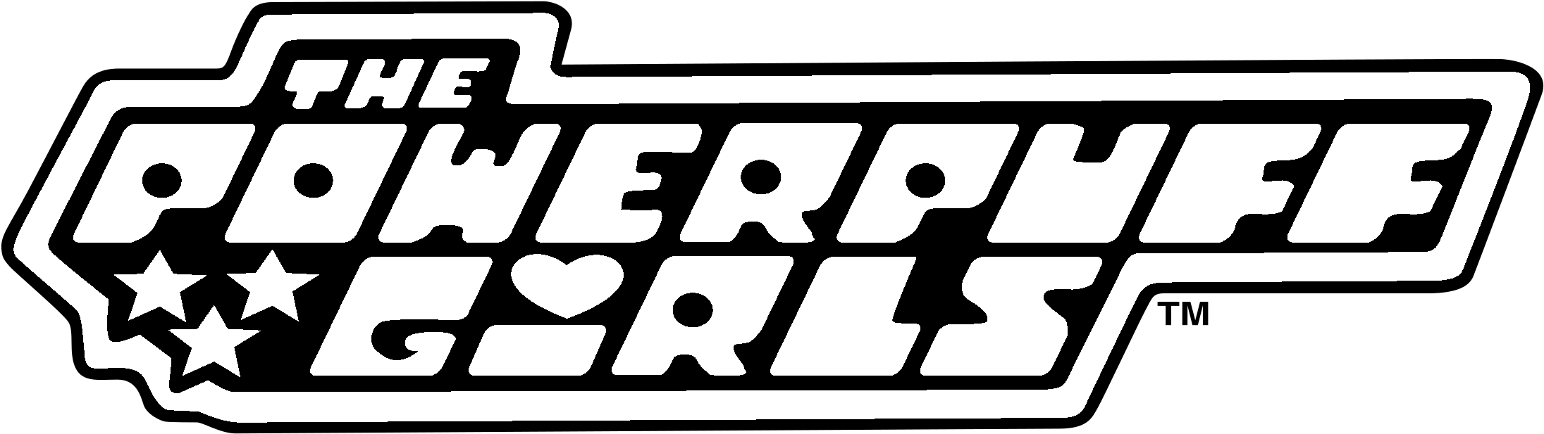 Powerpuff Girls Logo Black And White - Idw Publishing Powerpuff Girls (2400x2400), Png Download