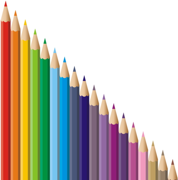 Download Crayons De Couleurs Articles Crayon Ecole PNG Image with No