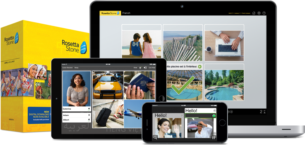 Learn Portuguese Online With Rosetta Stone®, The World's - Learn Spanish: Rosetta Stone Spanish (latin America) (1230x697), Png Download
