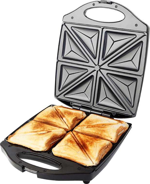 triangle sandwich press