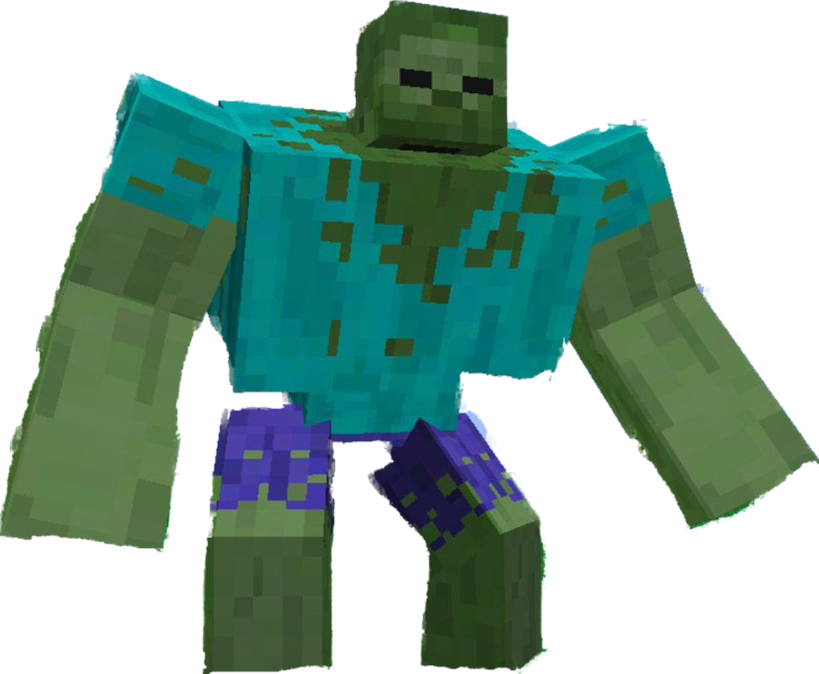 Minecraft Zombie Transparent