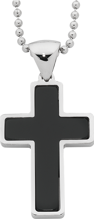 Necklace Man Jewellery Pietro Ferrante Black Vintage (606x774), Png Download