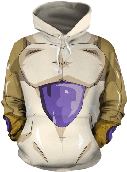 Dragon Ball Super Epic True Golden Frieza Form Cosplay - Frieza Body Hoodie (700x700), Png Download