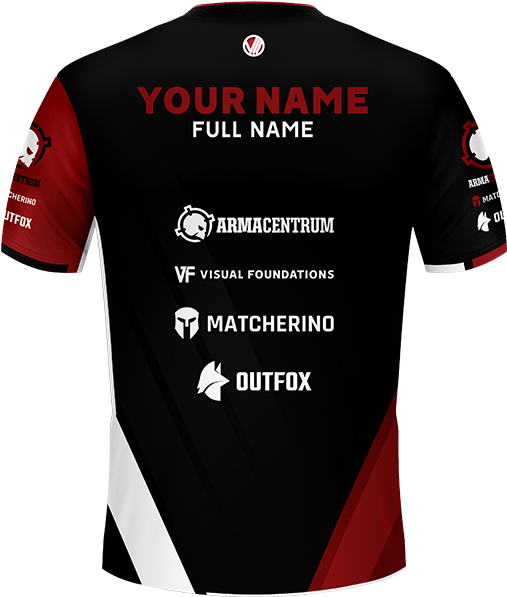 Vvv Gaming Pro Jersey / Jersey / Vvv / Arma / Custom (520x600), Png Download