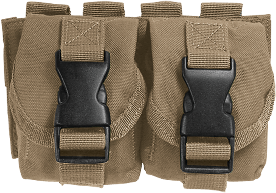 20 8177000000 Double Universal Frag Grenade Pouch Coyote - Double Frag Grenade Pouch (700x700), Png Download