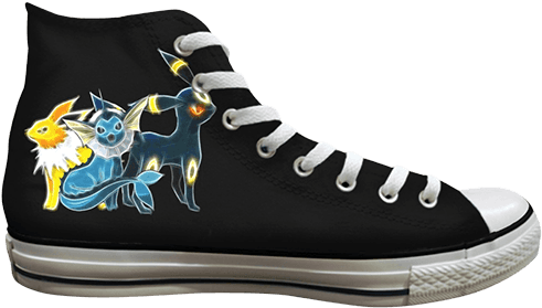 Converse Chuck Taylor All Star Hi Top Eeveelution (580x580), Png Download
