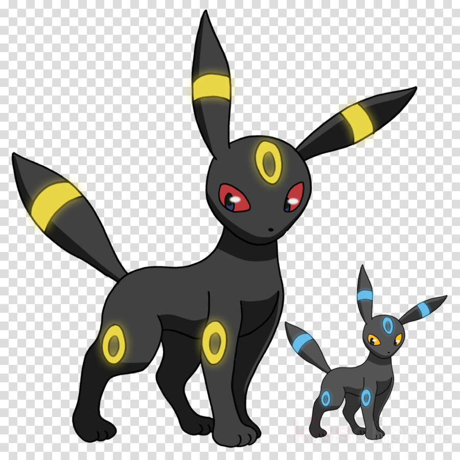 Eevee Black Evolution Clipart Eevee Umbreon Pokémon - Eevee Espeon Sylveon Vaporeon Jolteon Flareon Glaceon (900x900), Png Download