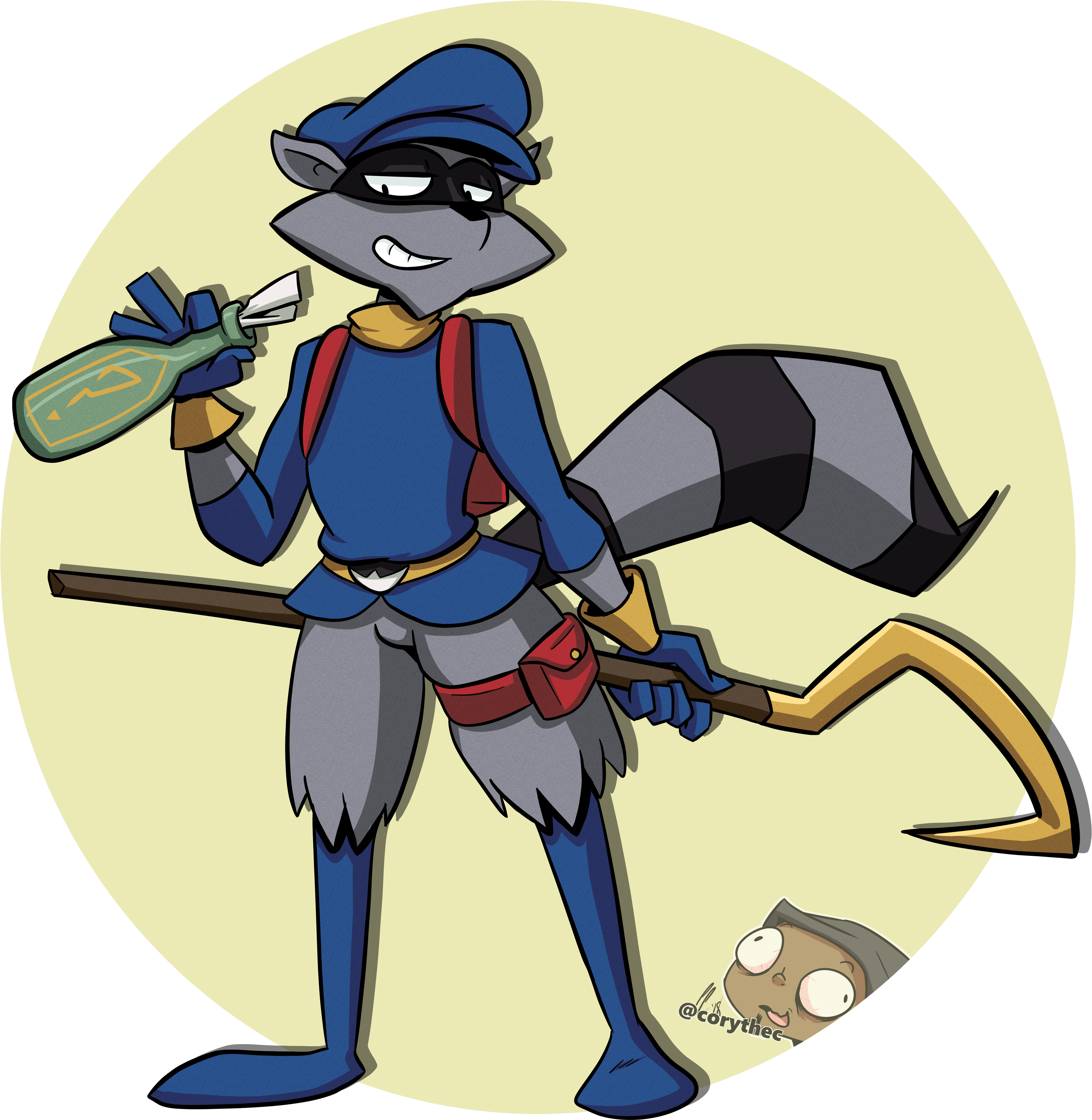 One Sly Boi - Cartoon (4800x4800), Png Download