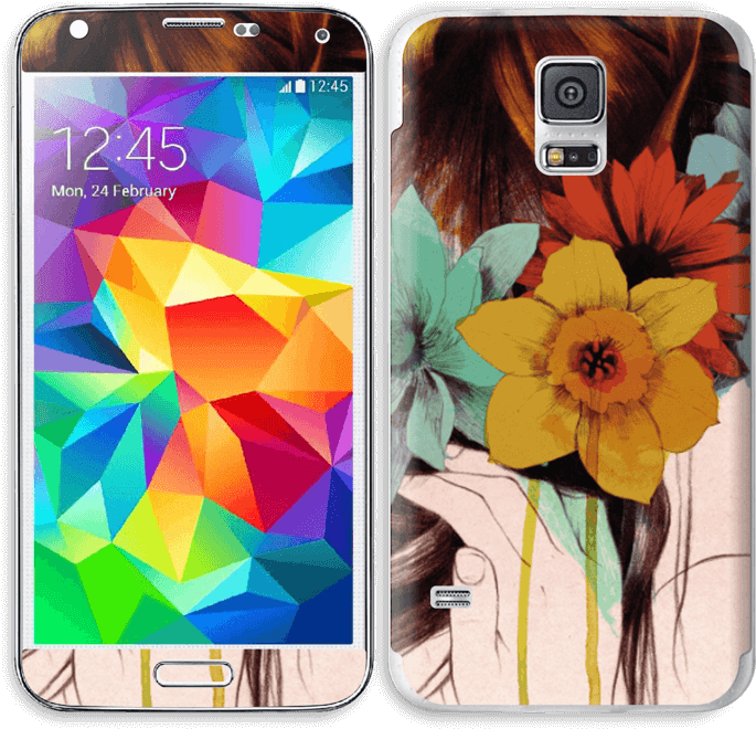 Corona De Flores - Trenro Waterproof Case For Samsung S5 (800x766), Png Download