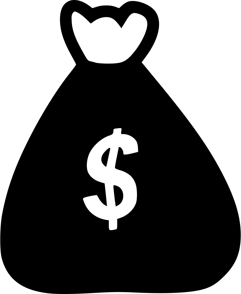 Png File Svg - Bolsa De Dinero Icono (804x980), Png Download