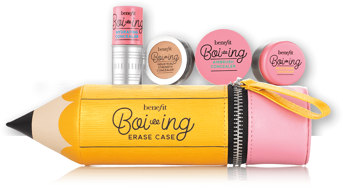 Erase Case Boi Ing Concealer Kit Includes Fun Size - Benefit Boi Ing Kit (1220x1380), Png Download